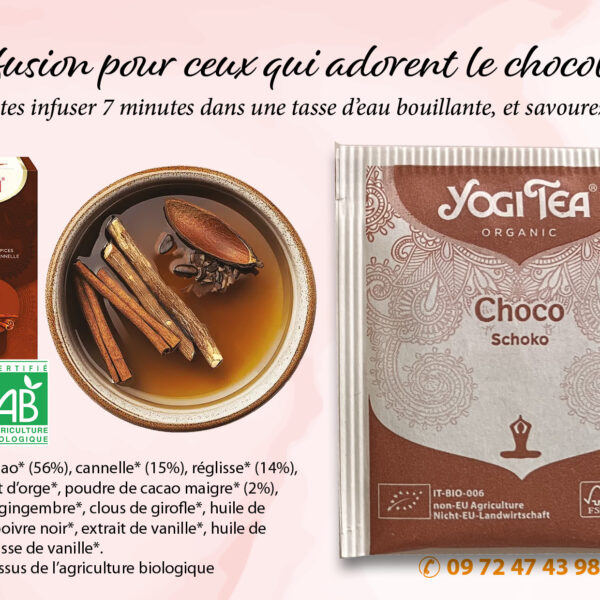 Carte infusion Choco